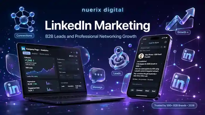 LinkedIn marketing services in Chennai by NuerixDigital